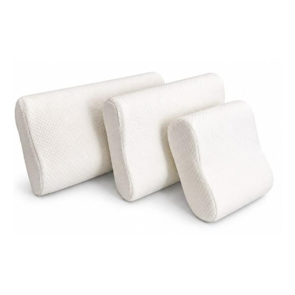 Almohadas cervicales anatómicas en espuma memory foam